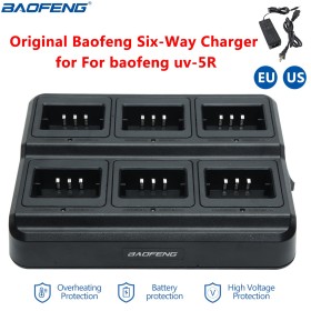 Six-Way Charger Multi for radios UV-5R
