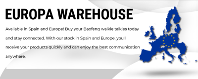 Baofeng-Produkte auf Lager in Europa