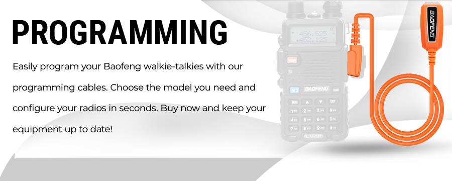 Cavi di programmazione Baofeng: acquista qui e configura le tue radio.